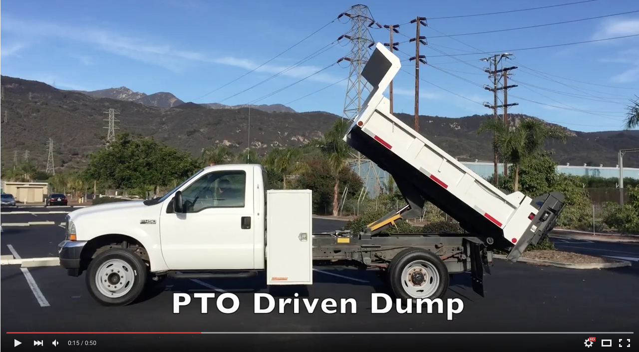 2002 Ford F-450 6.8L V10 Gas Dump Truck on YouTube