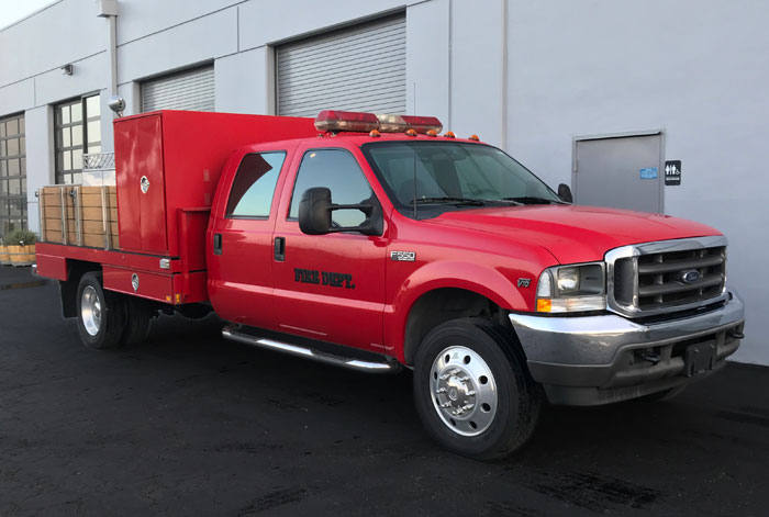 2002 Ford F-550 XL Rescue/Brush Truck w/ Only 72K 
