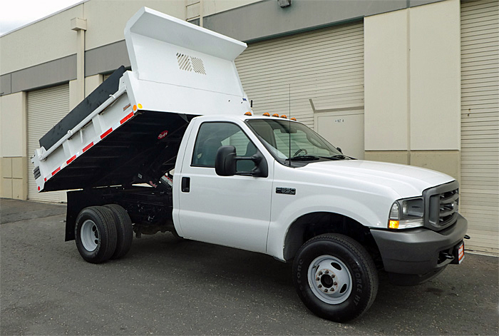 2003 Ford F-350 4x4 Dump Truck w/ Only 32K