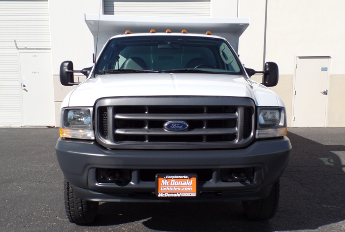 2003 Ford F-450 XL Dump Truck - Front View
