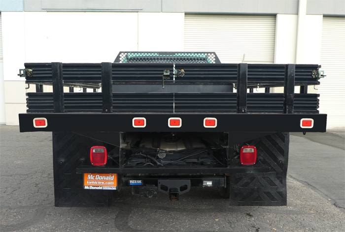 2008 Ford F-350 Super Duty XL 4 x 4 Stakebed- Rear View 