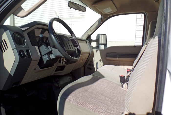 2008 Ford F-350 XL 4 x 4 Utility - Inside Driver Side