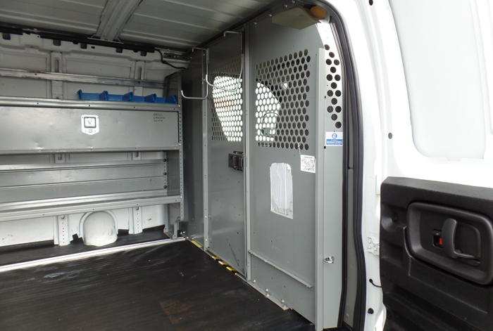 2009 Chevy C2500 Cargo Van - Safety Cage