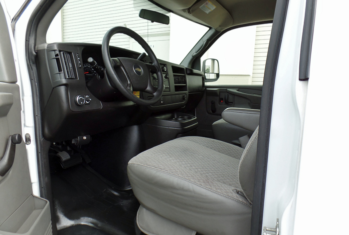 2009 Chevy C2500 Cargo Van - Inside Driver