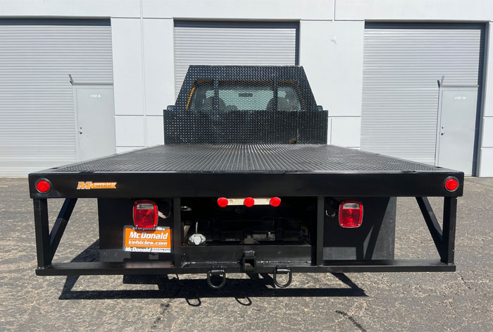 2009 Ford F-450 4WD 10' Flatbed  - Rear View