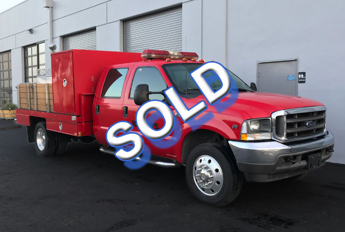 2002 Ford F-550 Utility Truck w/ Only 72K 
