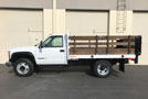 2002 Chevy C3500 HD Stakebed- Driver Side