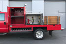 2002 Ford F-550 Brush/Rescue Truck- Box - Driver Side
