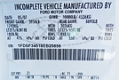 2008 Ford F-350 XL Single Rear Wheel Cab & Chassis - Federal Label