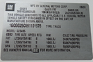 2009 Chevy C2500 Cargo - Federal Label