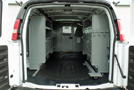 2009 Chevy C2500 Cargo - Rear Cargo Area - View 1
