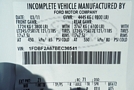 2011 Ford F-250 XL Utility - Federal Label