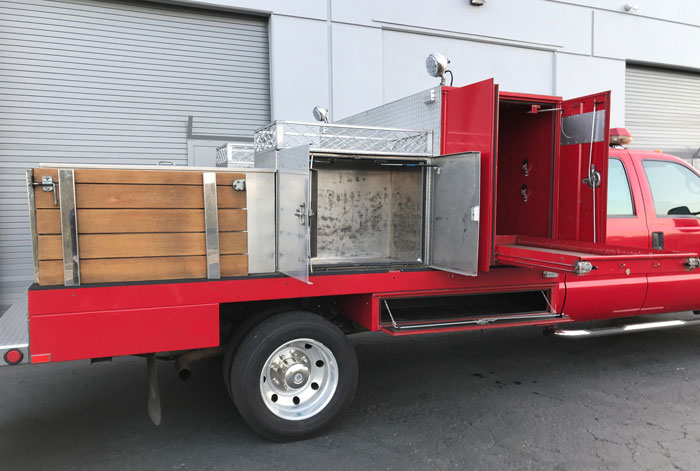 2002 Ford F-550 Brush/Rescue Truck - Passenger