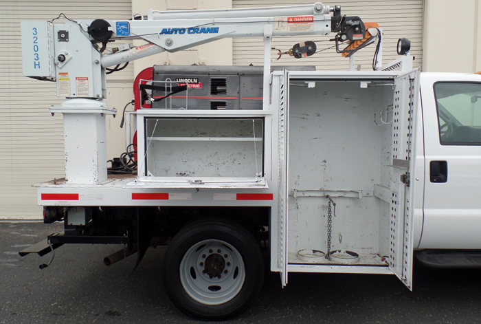 2005 Ford F-450 Welder/Service - Boxes - Passenger Side