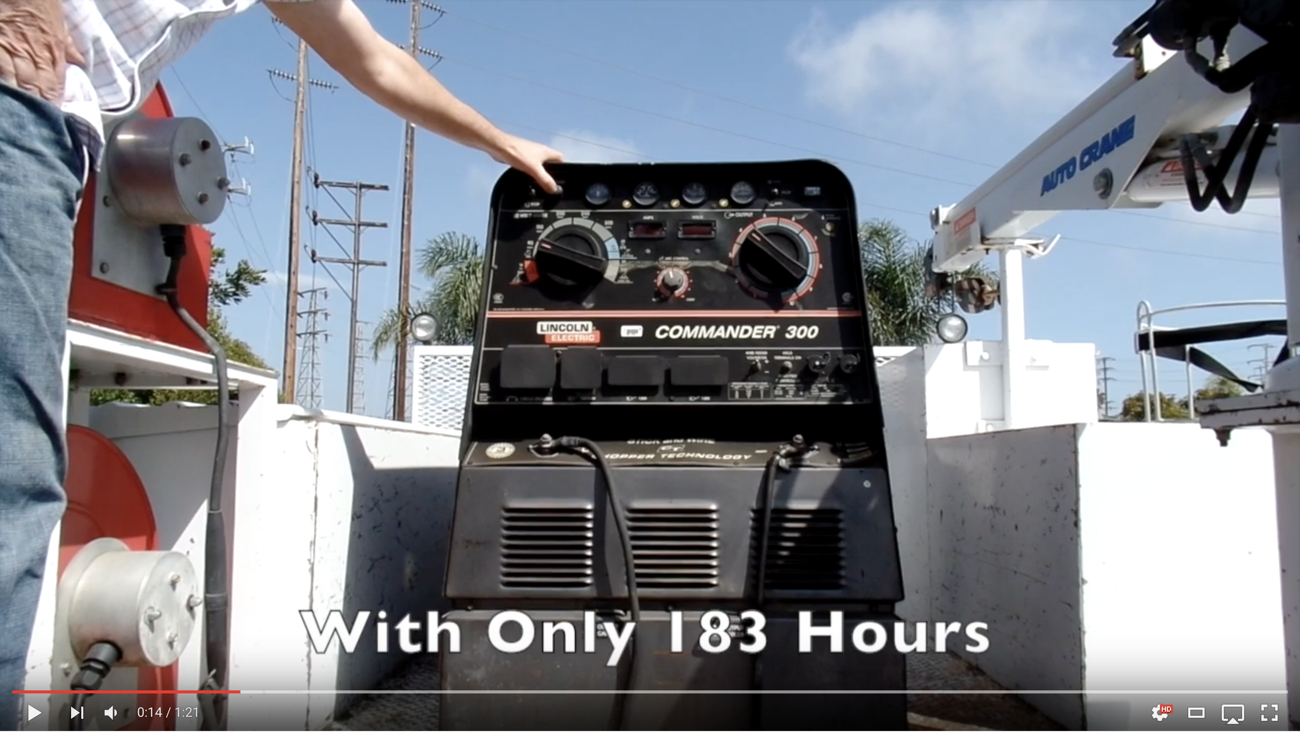 2005 Ford F-450 6.8L Welders Truck w/ Auto Crane on YouTube