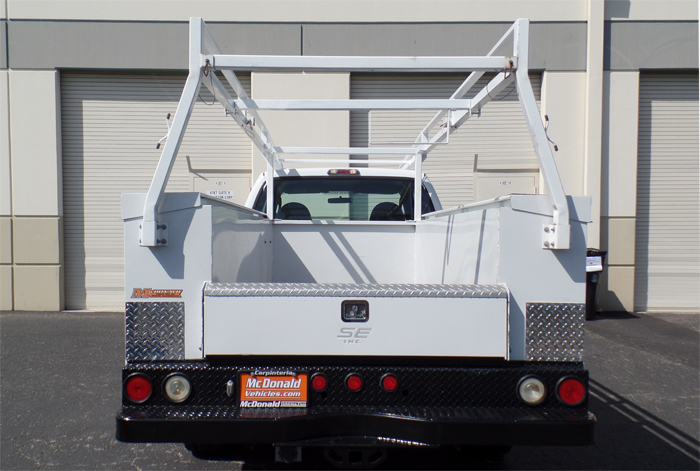 2007 Ford F-350 Super Duty XL Super Cab Utility - Rear View