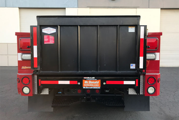 2007 Ford F-450 XLTL 4 x 4 Crew Cab Utility - Rear View