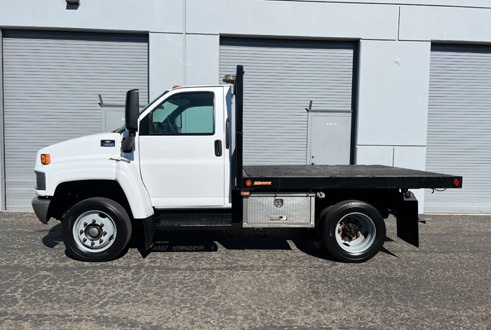 2008 Chevy C4500 9' Dump - Driver Side