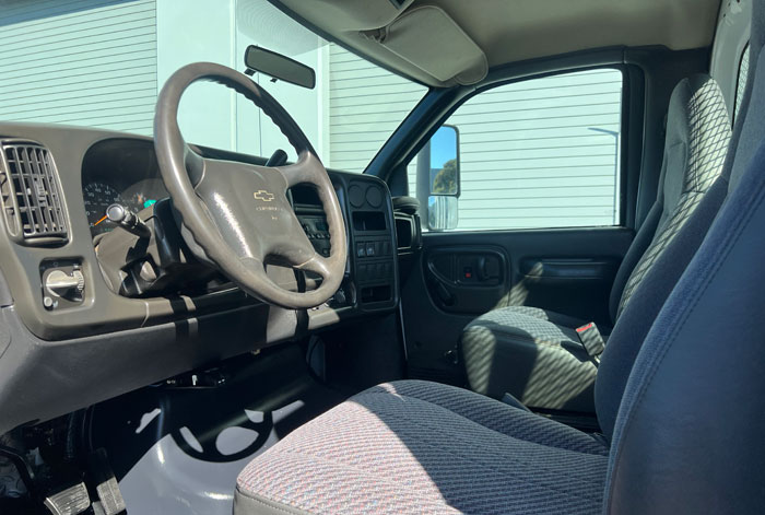 2008 Chevy C4500 9' Dump - Inside Driver
