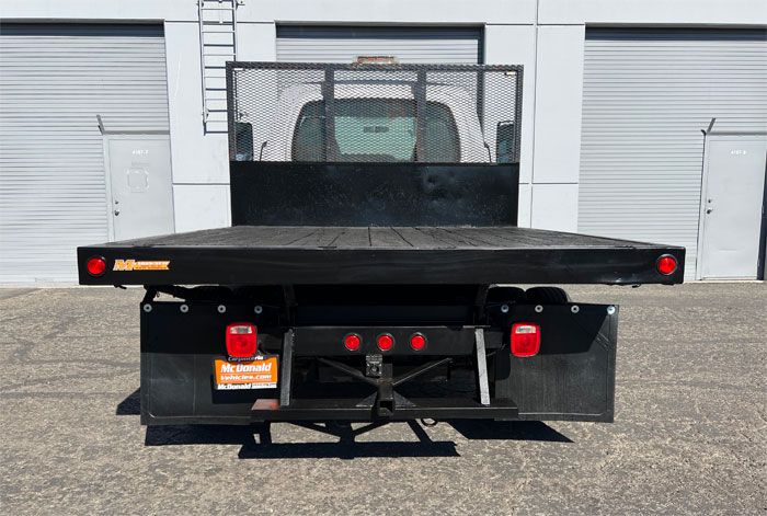 2008 Chevy C4500 9' Dump - Rear View