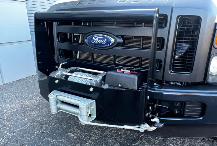 2008 FOrd F-450 4WD 11' Utility - Warn Winch