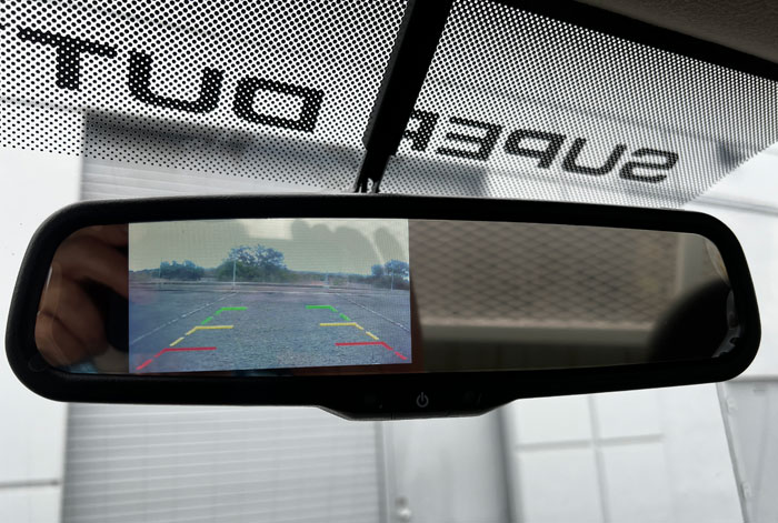 2008 Ford F-450 12' Stakebed - Rear View Mirror - Backup