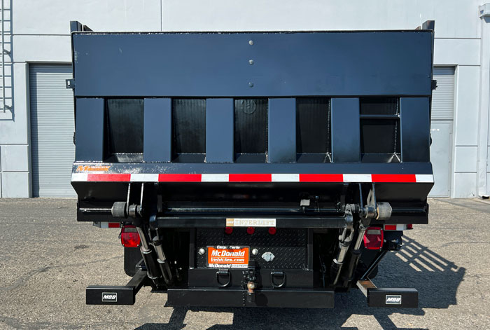 2008 Ford F-450 12' Stakebed - Rear View