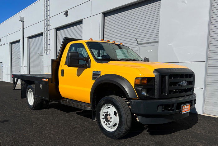2009 Ford F-450 XL 10' Flatbed w/  97K mi .& New OEM Factory Motor
