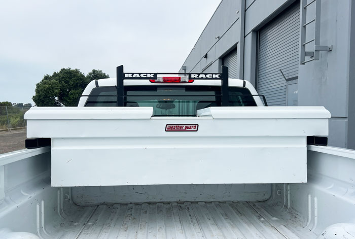 2012 GMC Sierra C2500 HD Pickup w/ 58K - Back Rack & Weatherguard Box