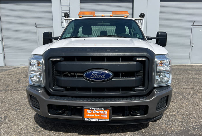 2012 Ford F-350 10' Flatbed - Front View