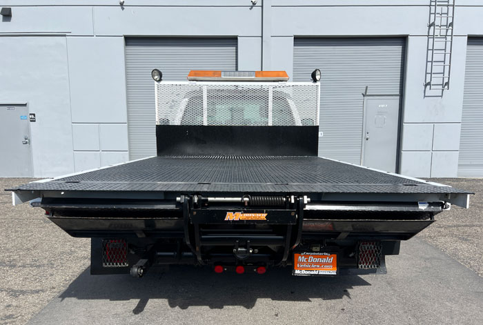 2012 Ford F-350 10' Flatbed - Rear View