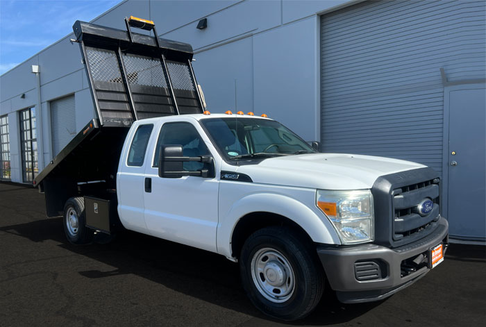 2012 Ford F-350 Super Cab 9' Dump w/ 85K #b43835  