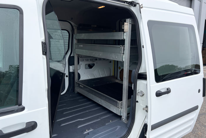 2012 Ford Transit Connect  - Driver Cargo Side Open 2