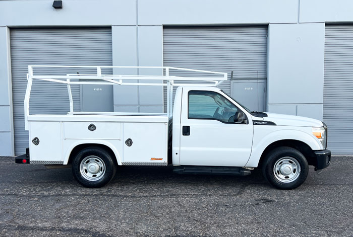 2013 Ford F-250 Utility Truck - Passenger Side