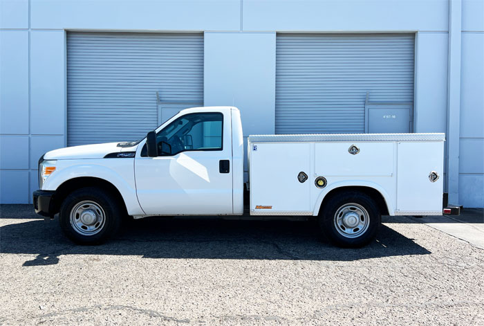 2013 Ford F-250 XL Utility -  Driver Side