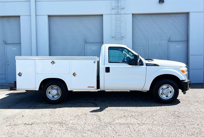 2013 Ford F-250 XL Utility -  Passenger Side