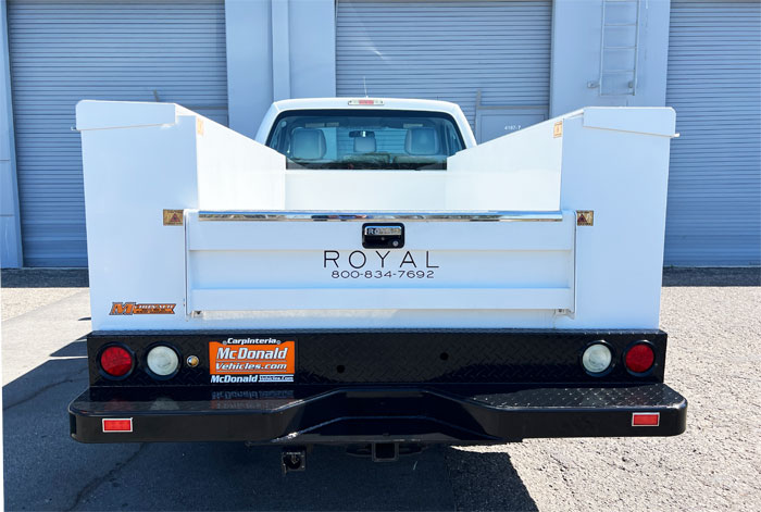 2013 Ford F-250 XL Utility -  Rear View