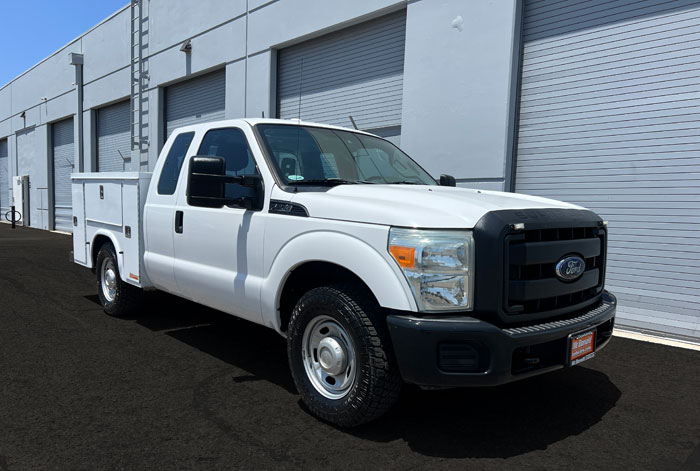 2014 Ford F-250 Ext. Cab Utility w/ Only 86k mi. 