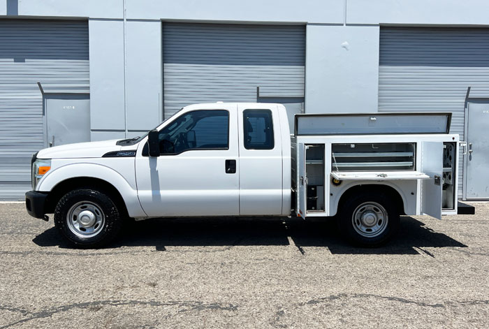 2014 Ford F-250 Super Cab Utility - Boxes Driver