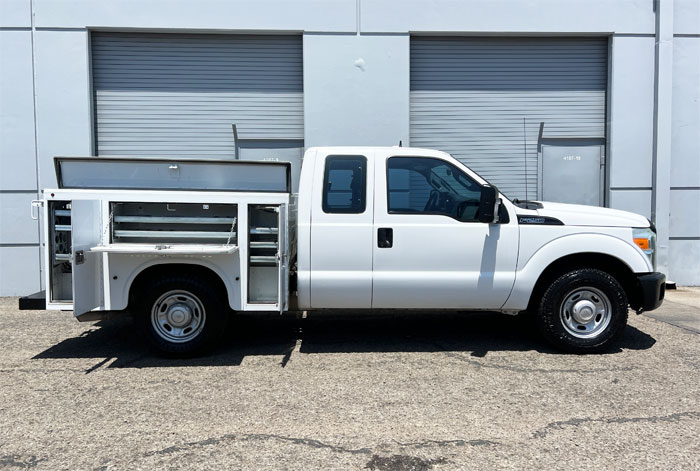 2014 Ford F-250 Super Cab Utility - Boxes Passenger