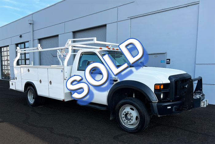 2008 Ford F-450 4WD Utility w/ 109K  