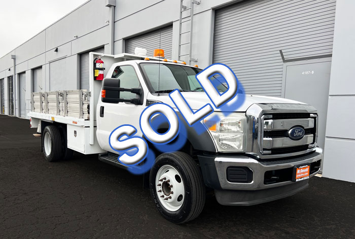 2012 Ford F-550 12' Stakebed w/ 48K 