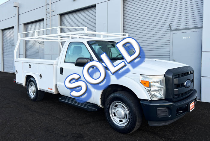 2013 Ford F-250 Utility w/ 104k mi. 