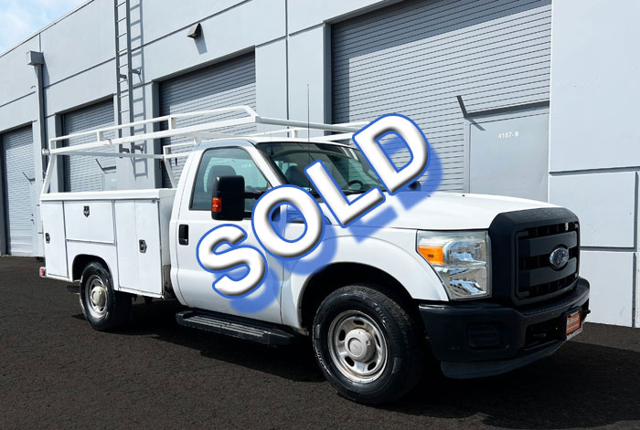 2015 Ford F-250 Utility w/ 72k mi. 