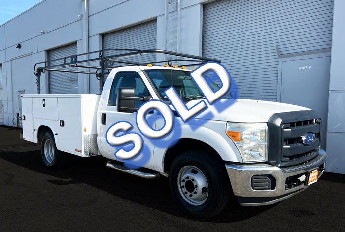 2016 Ford F-350 Utility w/ 32k mi. 