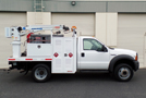 2005 Ford F-450 XL SD Welder/Service w/ Crane - Passenger Side