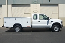 2008 Ford F-350 XL Super Duty Super Cab 4 x 4 Utility - Passenger Side