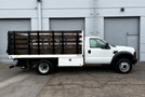 2012 Ford F-350 10' Flatbed- Passenger Side