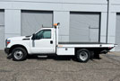 2012 Ford F-350 10' Flatbed- Driver Side