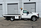 2012 Ford F-350 10' Flatbed- Passenger Side